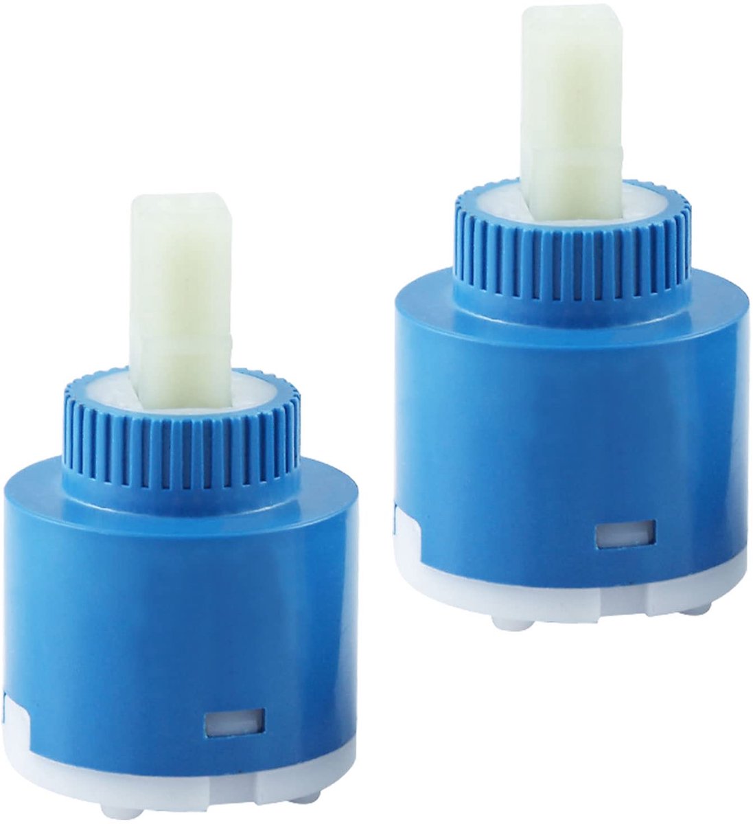 Kraan Cartridge 35 / 40 mm Cartridge Vervanging Cartridge Waterkraan Hoge Druk Vervanging Keramische Cartridge voor Kraan Badkamer Wastafel Wastafel Kranen, Keukenkraan, Blauw