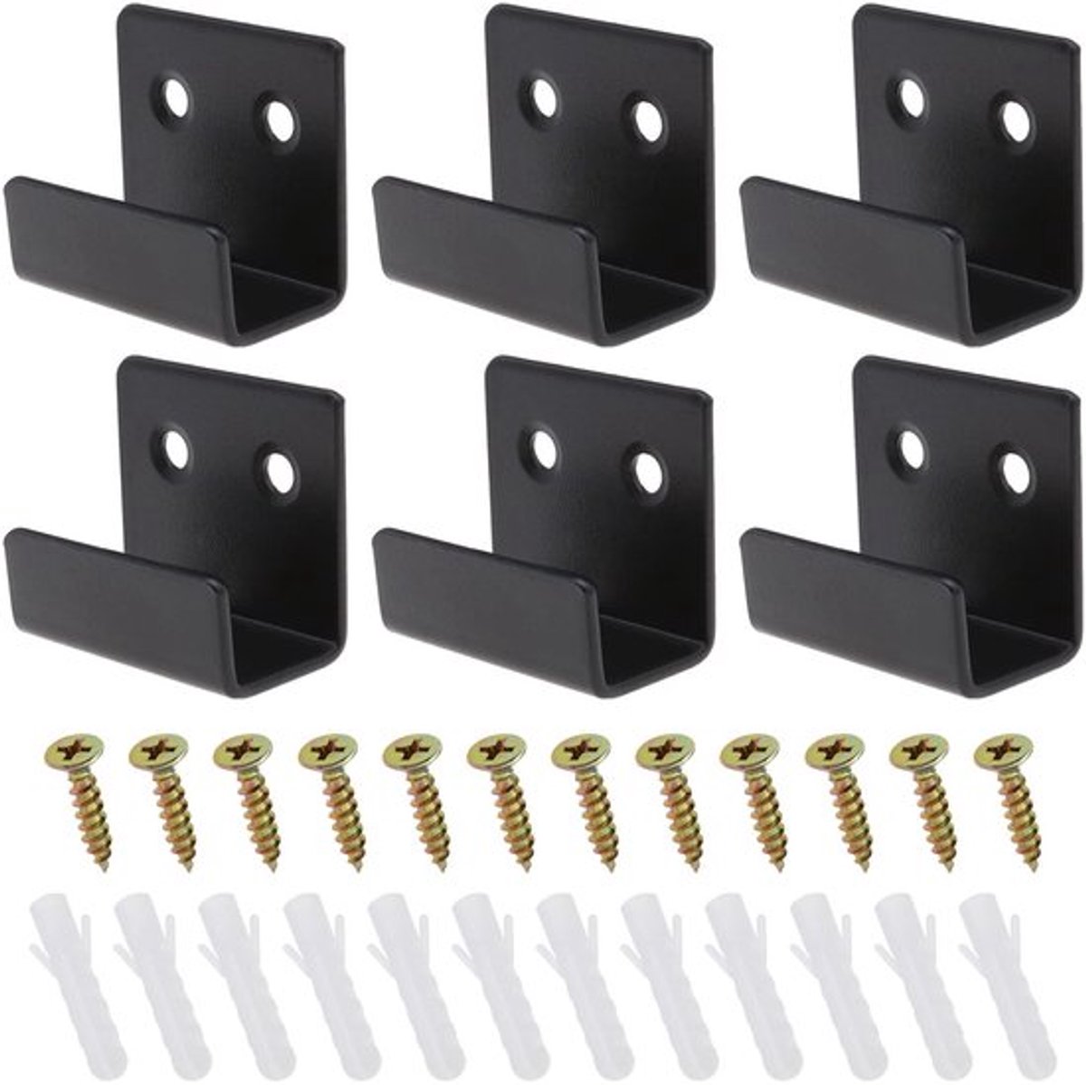 Store_8 - Keramische Tegel Beugel - Heavy Duty Wandmontage - Zwart
