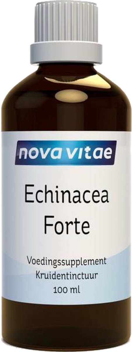 Bol.com Nova Vitae - Echinacea Forte Tinctuur - Rode Zonnehoed - 100 ml aanbieding