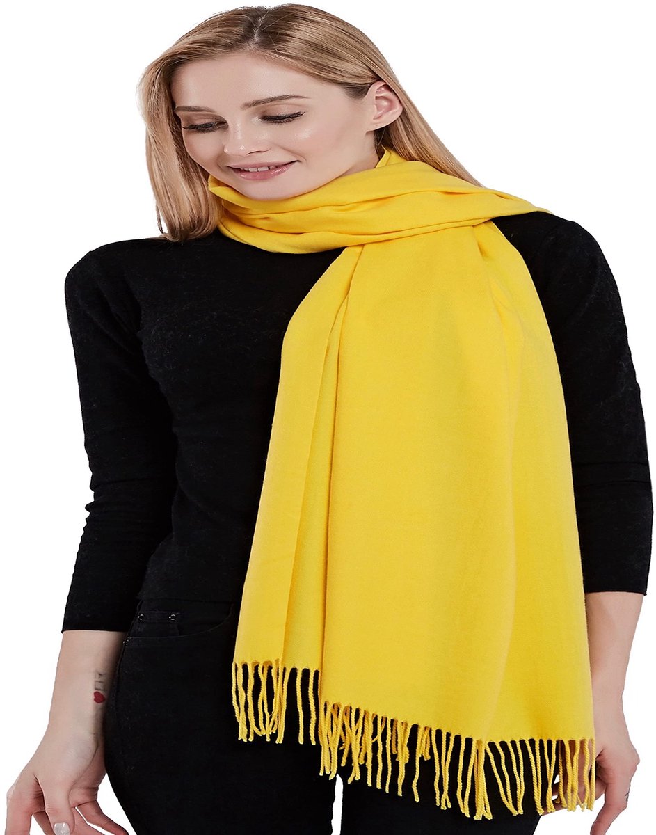 Apparel Thick Cotton Blend Shawl dames Pashminasjaal (1-Pack)