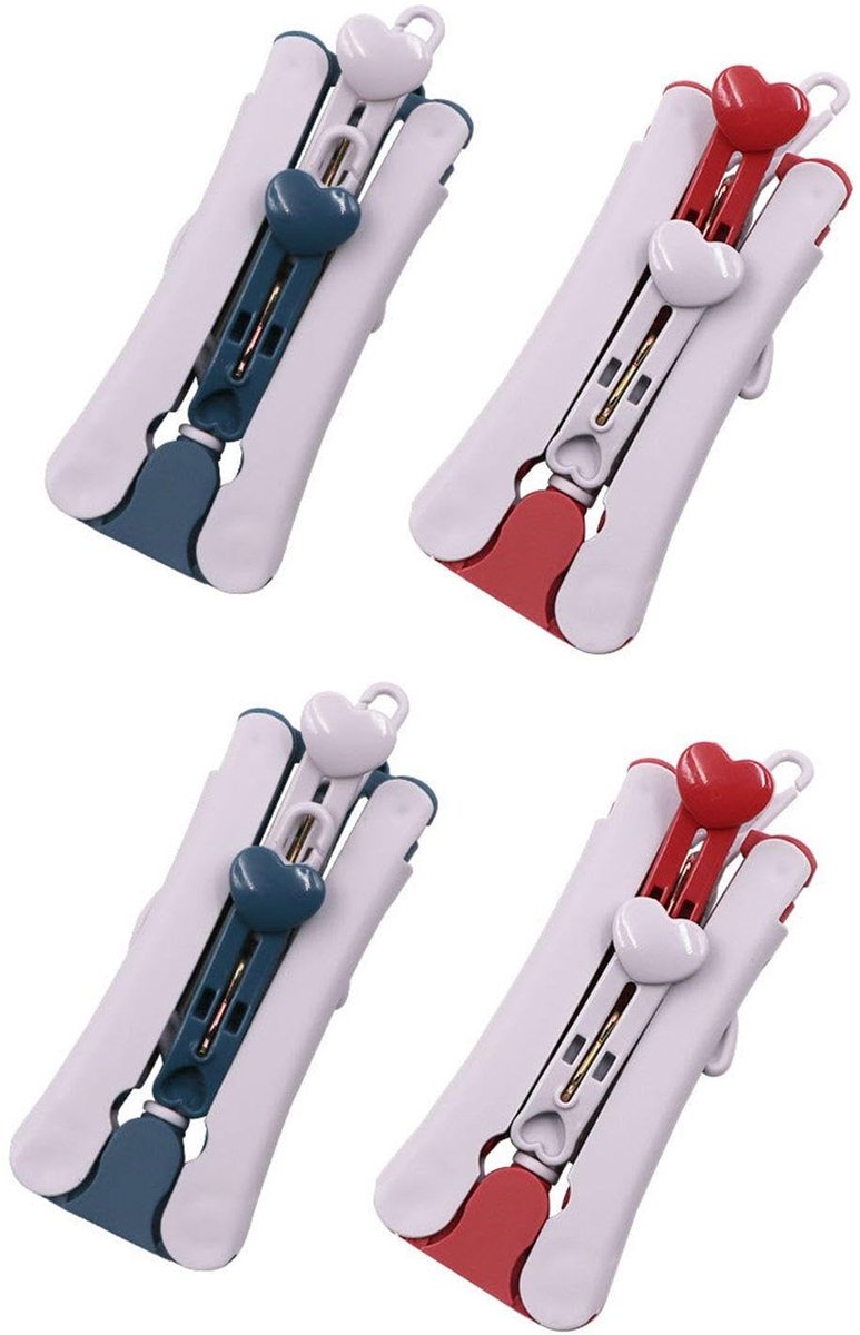 Opvouwbare reishanger, 4 stuks, inklapbaar, reishanger voor volwassenen, draagbare kleerhangers voor auto, camper, camping