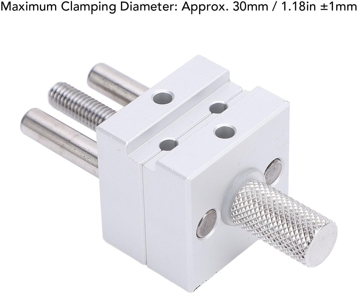 Dailygoods- Bankschroef Mini - Verstelbare Klem - Metalen Handig - Maximale Klem 30mm - Sieraden Carving - Hoge Nauwkeurigheid