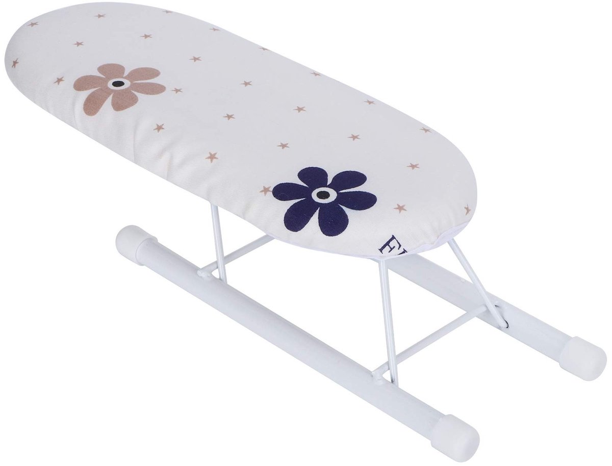 Dailygoods- Strijkplank Compact - Multifunctioneel voor Manchetten/Halslijn/Beenopening - Opvouwbaar - Hittebestendig - Afneembare Wasbare Hoes - Stabiele Houder - Mini-strijkplank