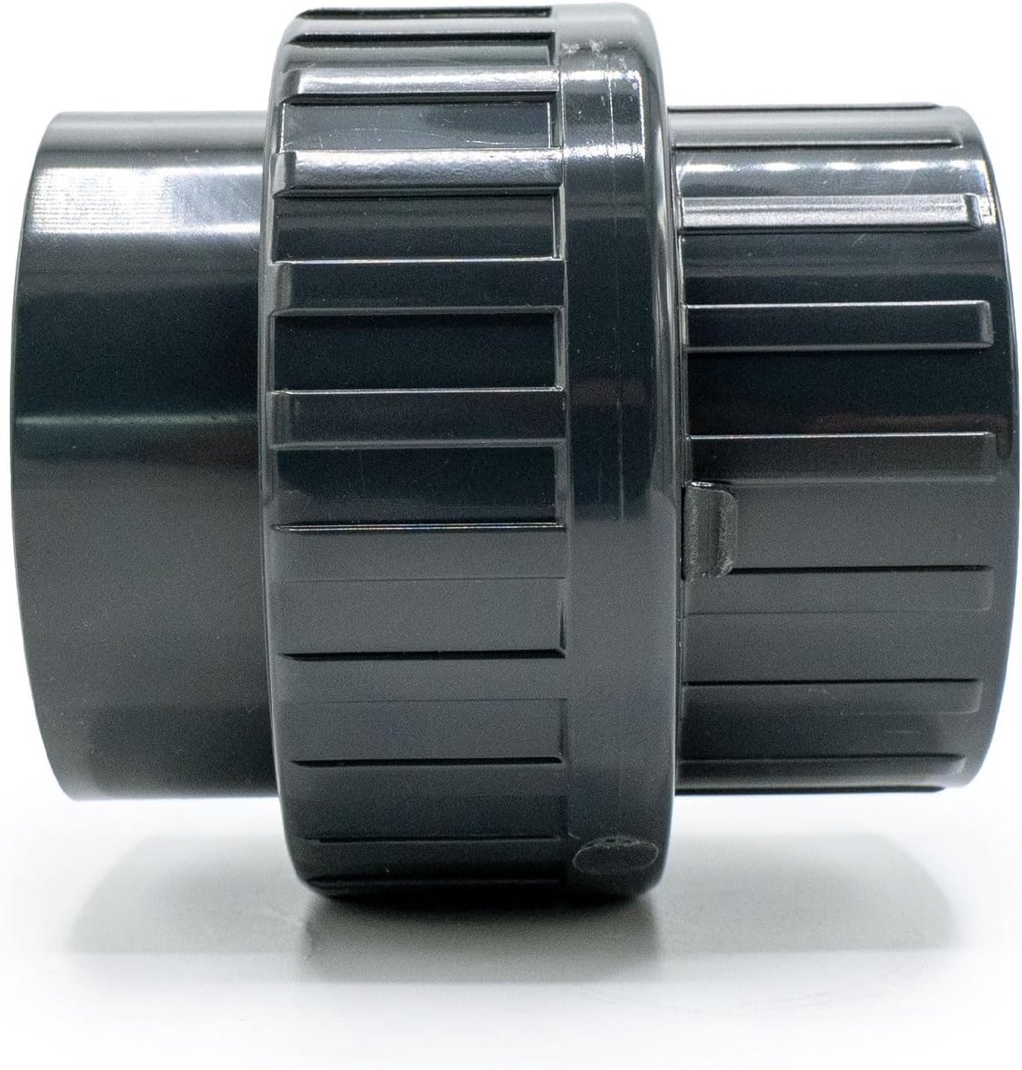 schroefkoppeling loskoppelbaar I 63 mm 2x lijmmof 2 inch I met wartelmoer en afdichtring I PVC-U fitting voor zwembadleidingen pomp afsluiter flowmeter I bm364