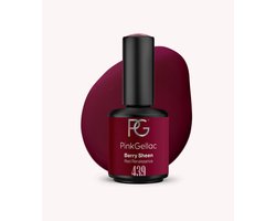 Pink Gellac Gellak - 439 Berry Sheen 15ml - Roze Gel Nagellak - Gellac - Gel Nagels Producten