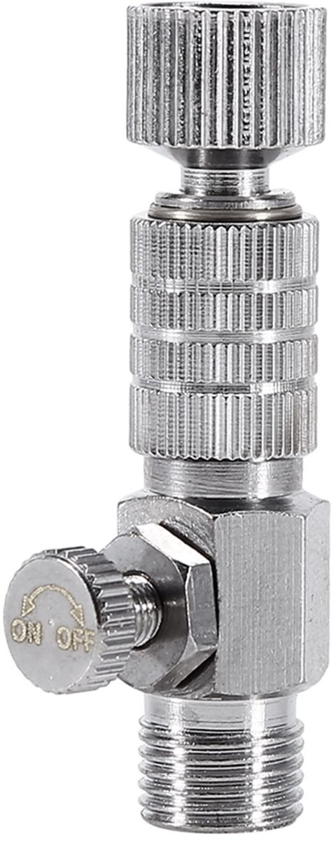 Dailygoods - Airbrush-slangen - Snelkoppeling - Eenvoudig in gebruik - 6x6x1 cm - Adapterfitting - Perfect voor airbrush toepassingen - Handig voor wi...