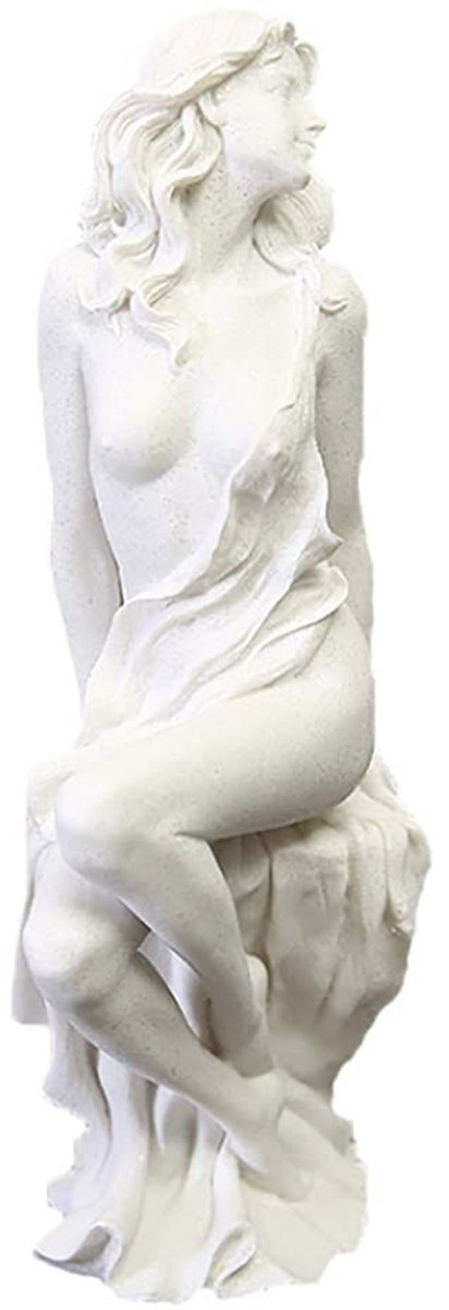 Dailygoods- Standbeeld Moderne Abstracte Schoonheid - Decoratie Beeld - Zandsteen Sculptuur - Woondecoratie - Interieurdecoratie - Artistiek Vakmanschap - Decoratiebeeld