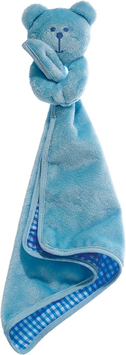 Pluche puppy speelgoed Snooze L: 28 cm B: 29 cm blauw