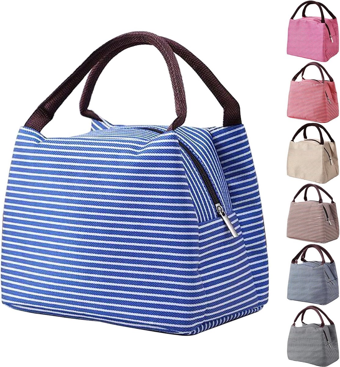 Lunch tas kleine herbruikbare lunch tote - lekvrije koeler - schattig ontwerp - ideaal voor school en werk - ShopVlot