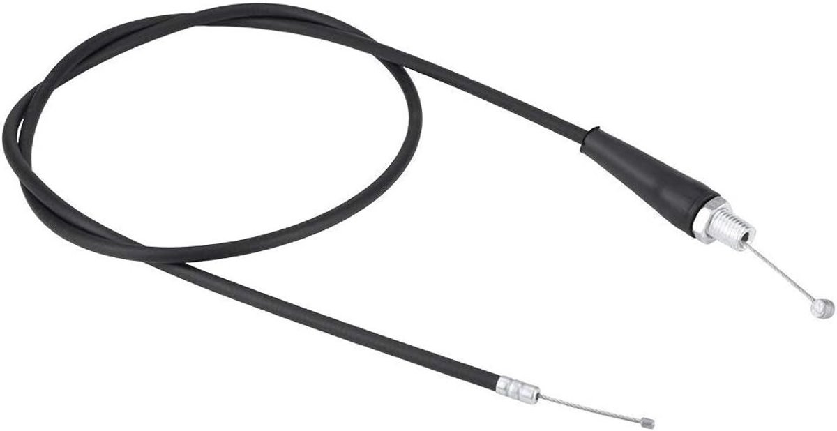 Throttle Cable 110cm van RVS met Plastic Rechte Kop voor Motorfiets, Dirtbike en Motocross