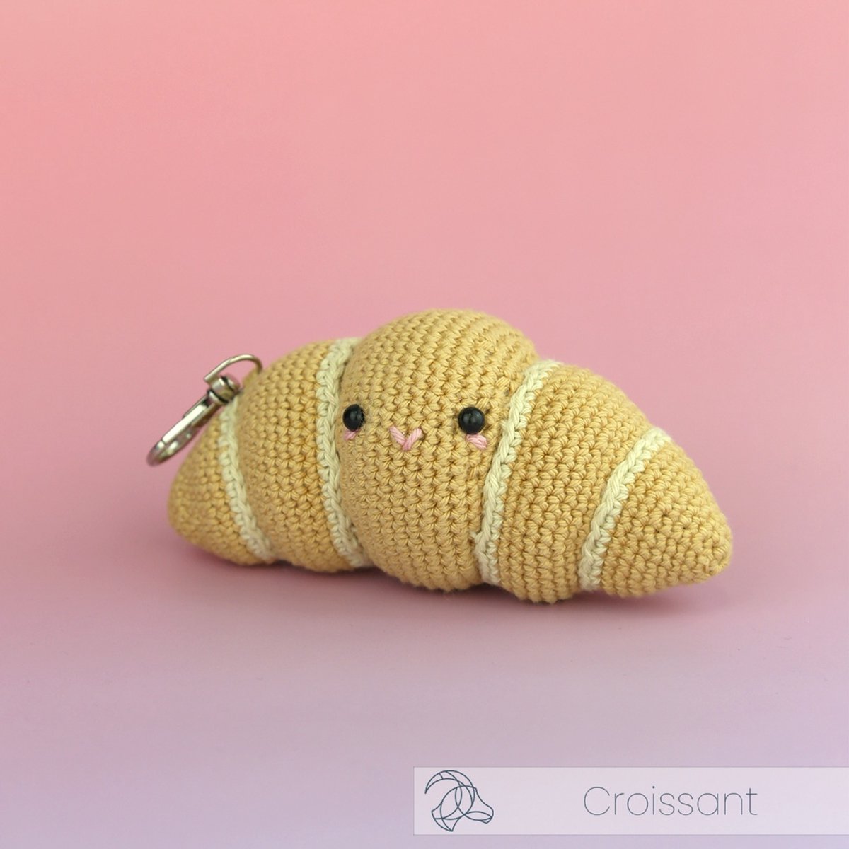 Hardicraft Haakpakket Sleutelhanger Croissant