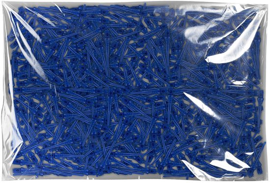 Bull's EVO Std. Softtip Points 500 pcs. Blue van Bull's — afbeelding 2