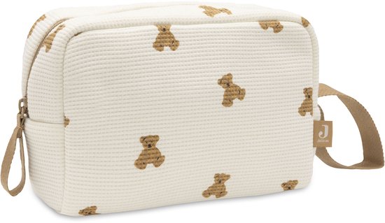 Jollein Luieretui Mini Teddy Bear - voor Baby Spullen - Little Waffle van Merkloos — afbeelding 2