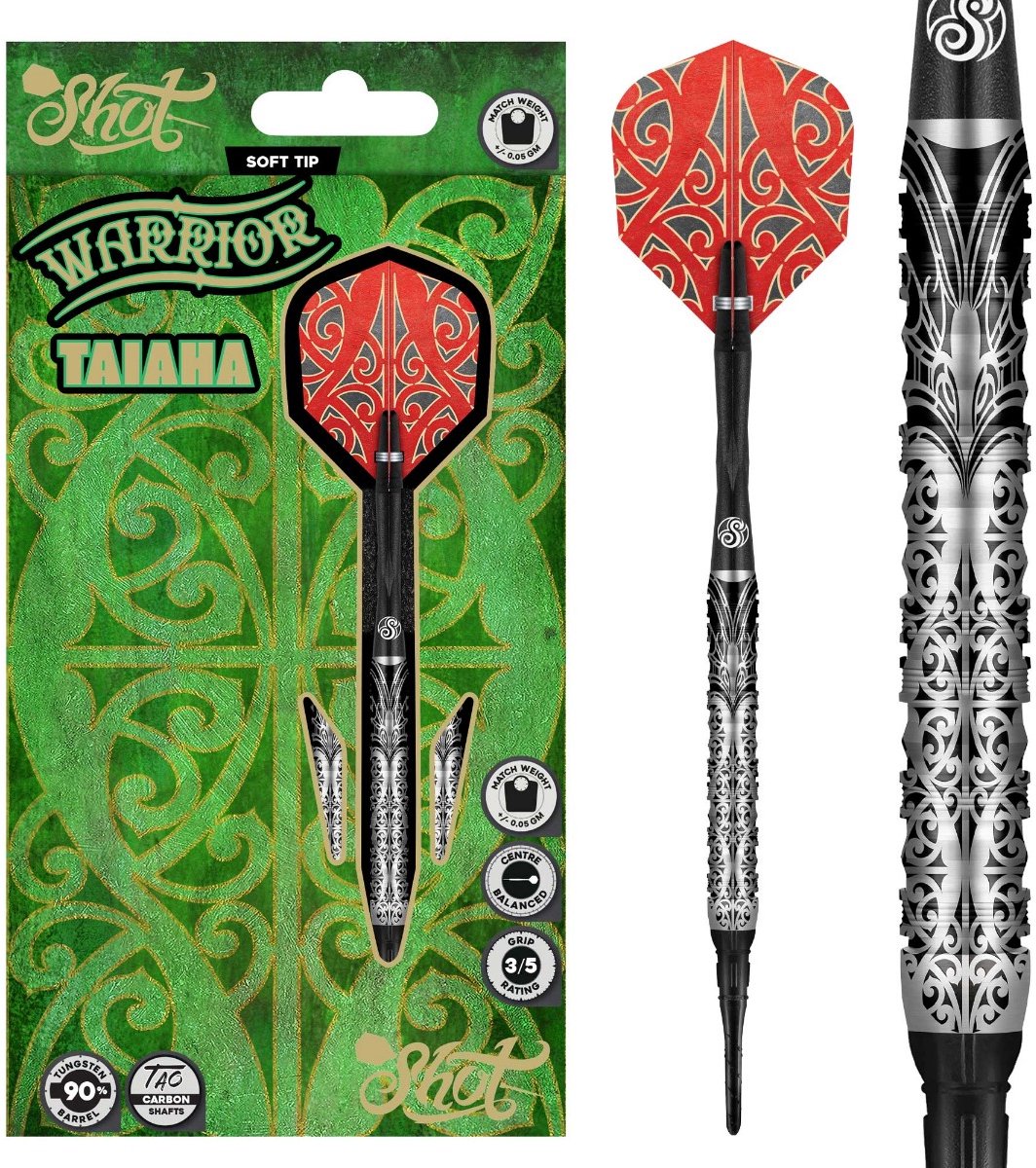 Shot Warrior Taiaha 90% - Soft Tip Darts