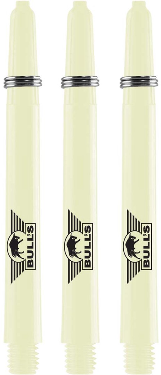 Bulls Nylon Dart Shafts - Naturel - Medium - (1 Set) van Bull's — afbeelding 3
