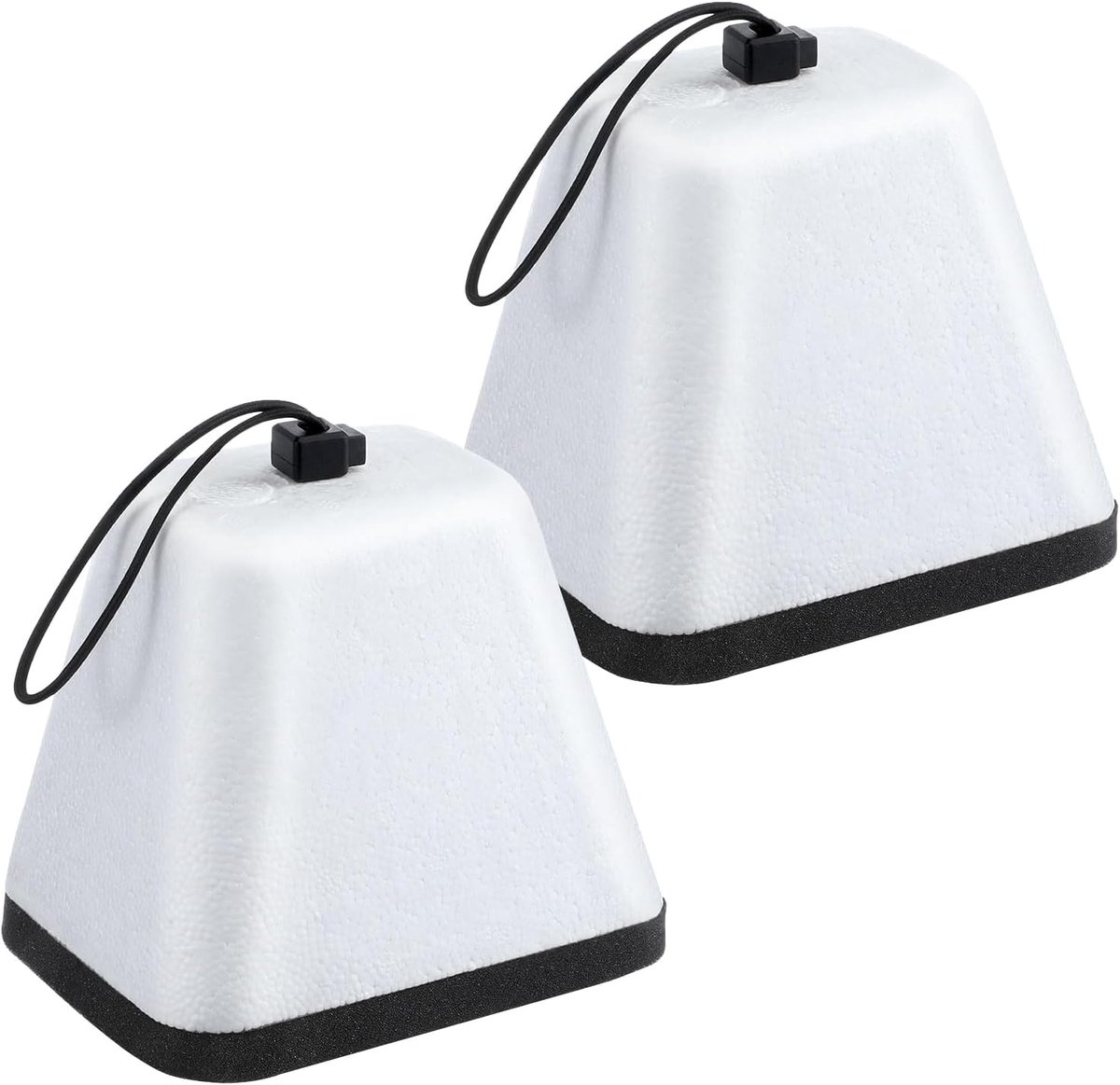 2 stuks buitenkraanhoes schuim vorstbeschermer voor de winter, tuin buitenkraan isolatiehoes vorst beschermer, externe kraanhoes voor buitenkraan, grote schuimkraanhoezen voor tuinkranen jas