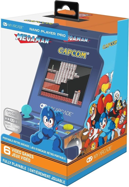 Mini Arcade Machine - Mega Man - - Draagbare Retro Game Console - Voor ...