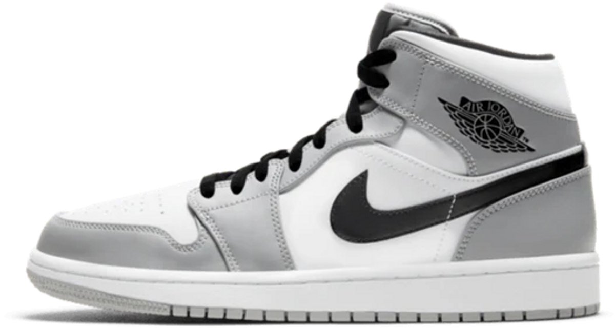 Jordan 1 Mid Light Smoke Grey (Women's)