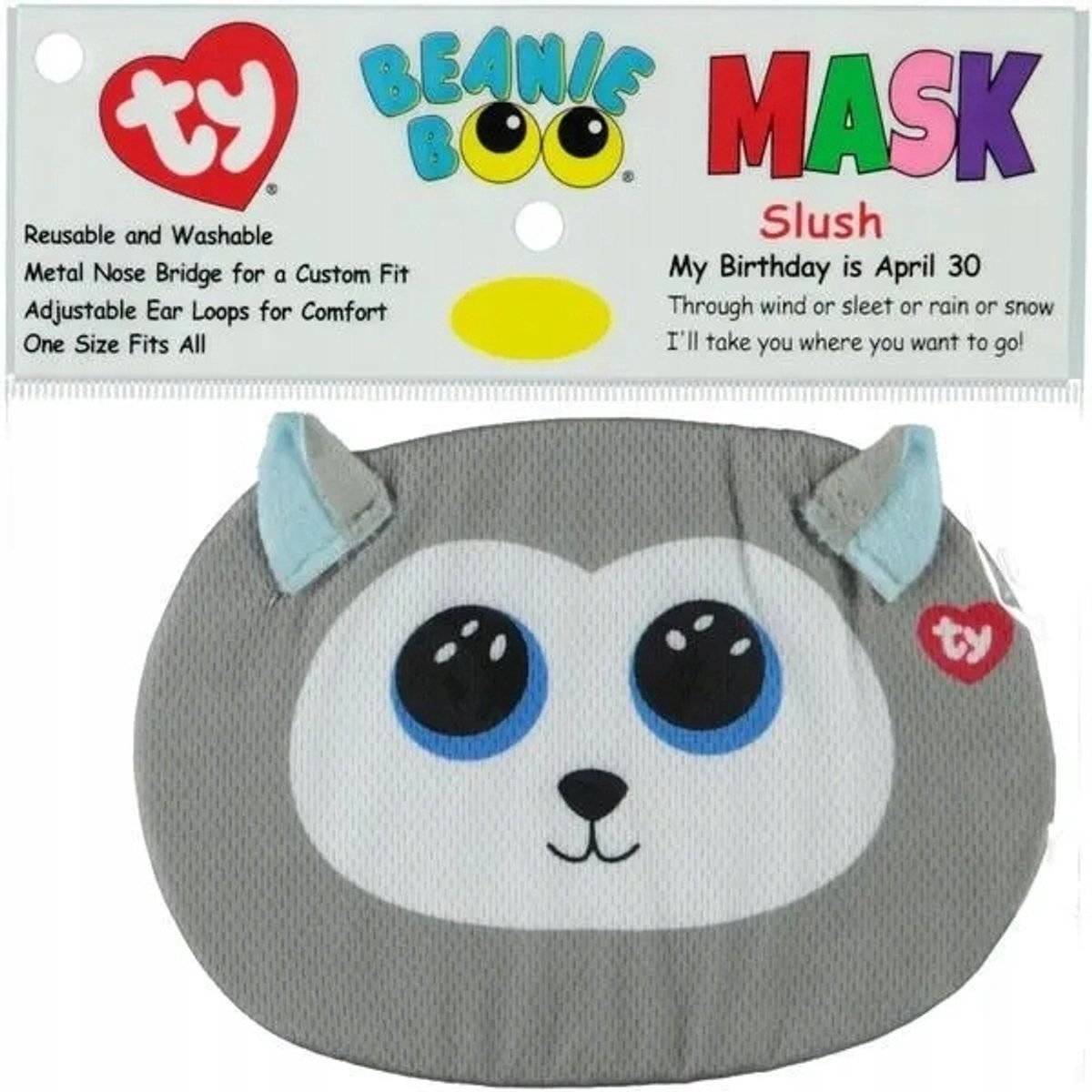 Huskypet Masker voor Kinderen - Origineel Verkleedkostuum