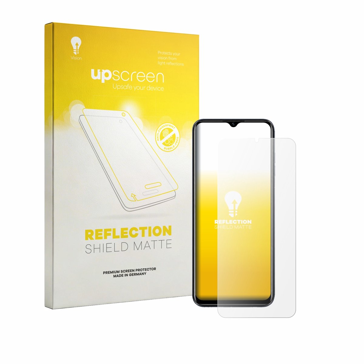 upscreen - Screenprotector voor Lagenio A10 Pro - Folie Beschermfolie anti glare matte