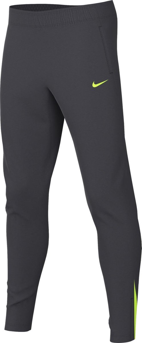 Nike Therma-FIT Academy - Voetbal trainingsbroek - Anthracite/Volt/Fluorescent Yellow - XL