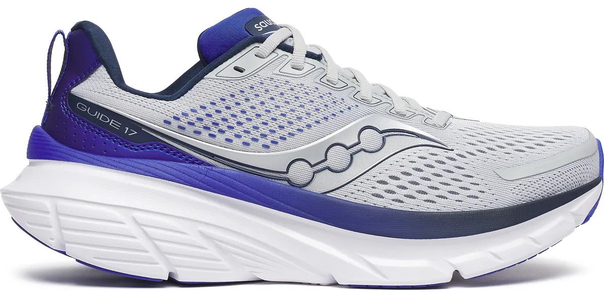 Saucony Guide 17 - Schoenen - Cloud/Royal - 46.5