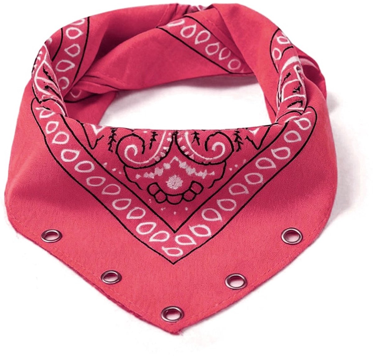 Zomersjaals met paisley-patroon, klassiek katoen, dagelijkse accessoires - Rood