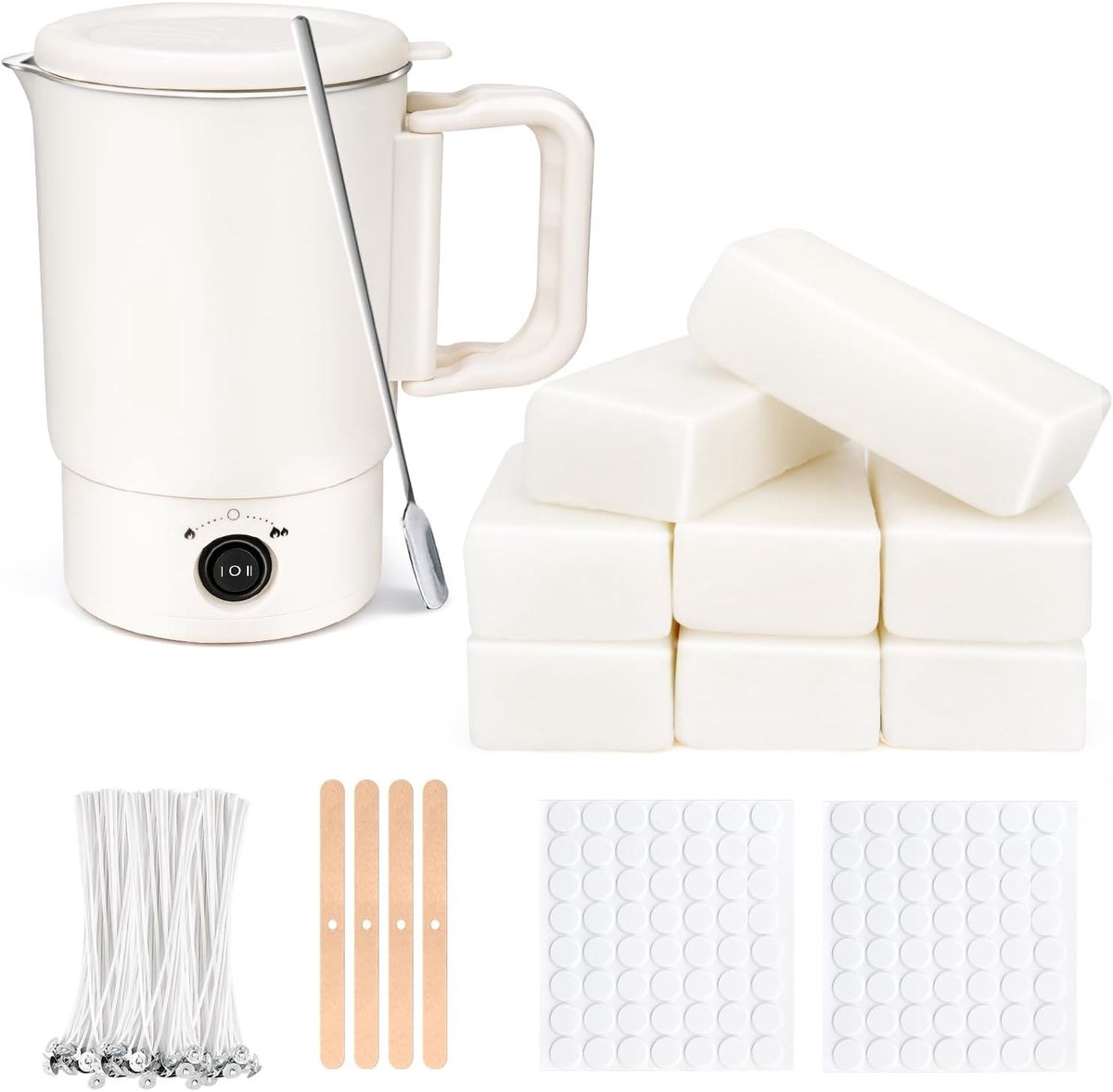 Kaarsen Maken Set - 1 Stuks - Complete Set voor Creatieve Projecten - Voor Volwassenen en Kinderen