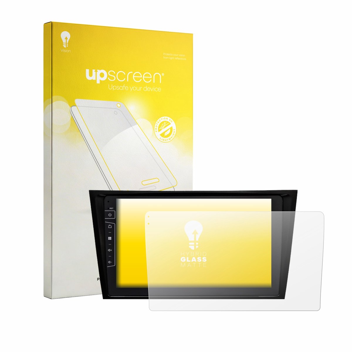 upscreen - Screenprotector voor Dynavin D10-W211 Premium - Folie Beschermfolie Beschermglas matte