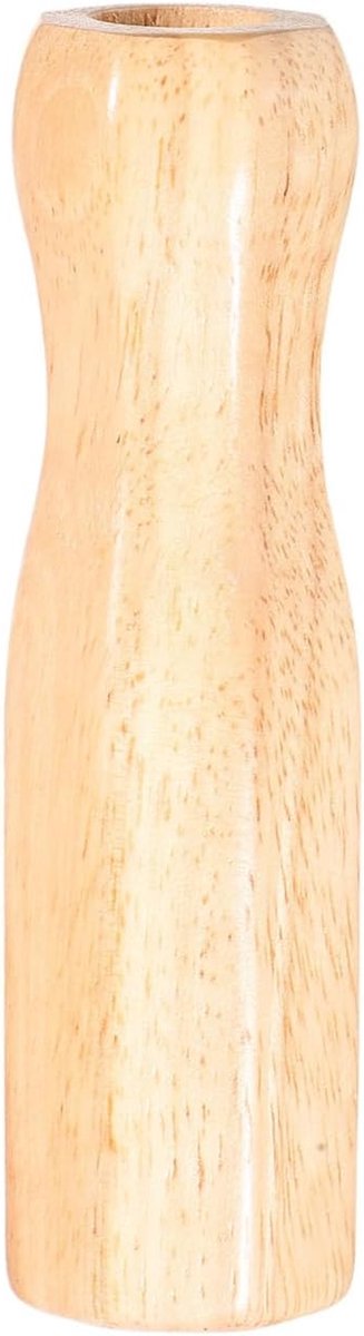 Tafelvoetbal Handgrepen - Vervangende Grepen - Spelverbetering - Duurzaam Hout - 12.5 cm Lengte - Lichtgeel