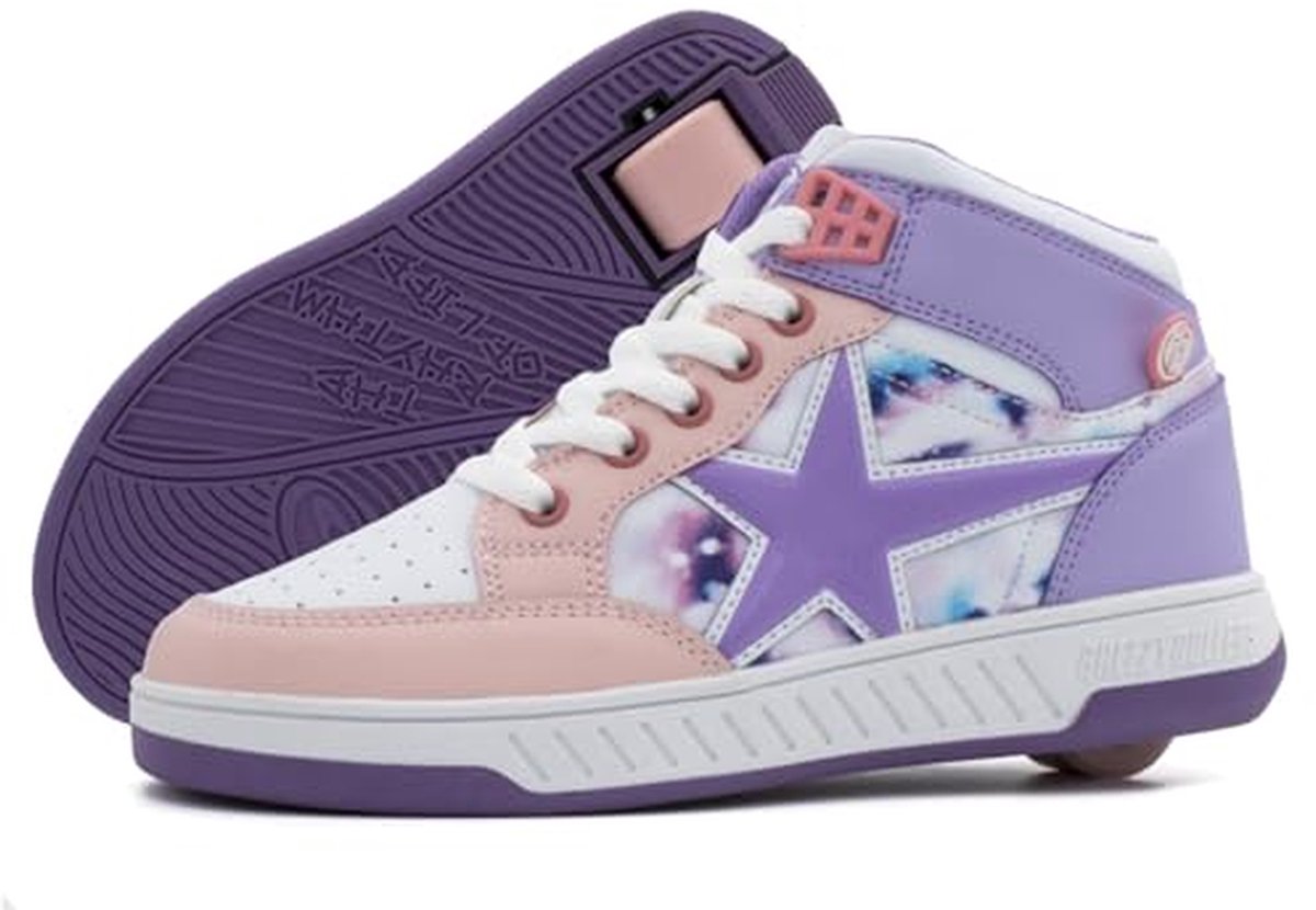 Kinderen schoenen met wielen Rolschaatsen sneakers Actief spelen buiten Uniek kliksysteem Snelle transformatie Unisex