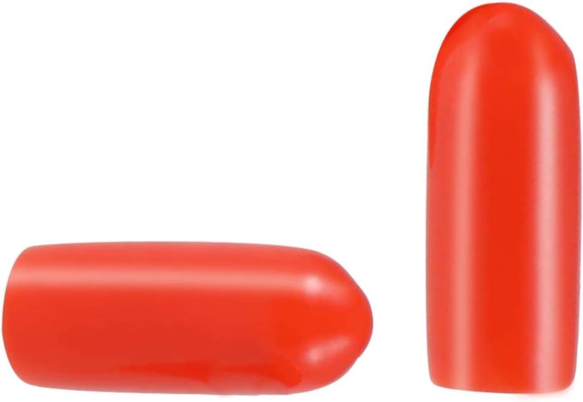 Rubberen Doppen - Afsluitdoppen Beschermdoppen - Onderdelen Beschermen - Flexibel Geïsoleerd Materiaal - 42mm Binnendiameter - Rood