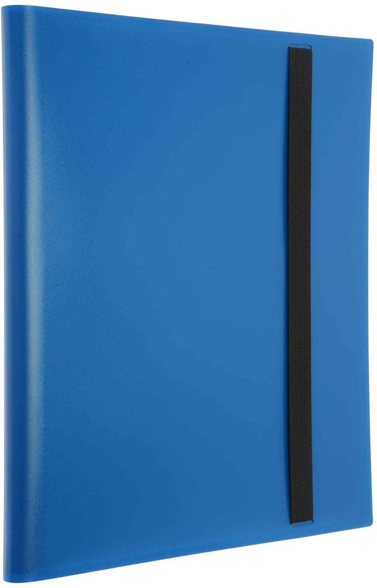 Dailygoods- Kaartenmap 9 Vakken - 20 Pagina's - Dubbelzijdig Verzamelalbum - Capaciteit 360 Kaarten - Geschikt voor Sport-/Speelkaarten - Kristalhelder Display - Kaartenalbum