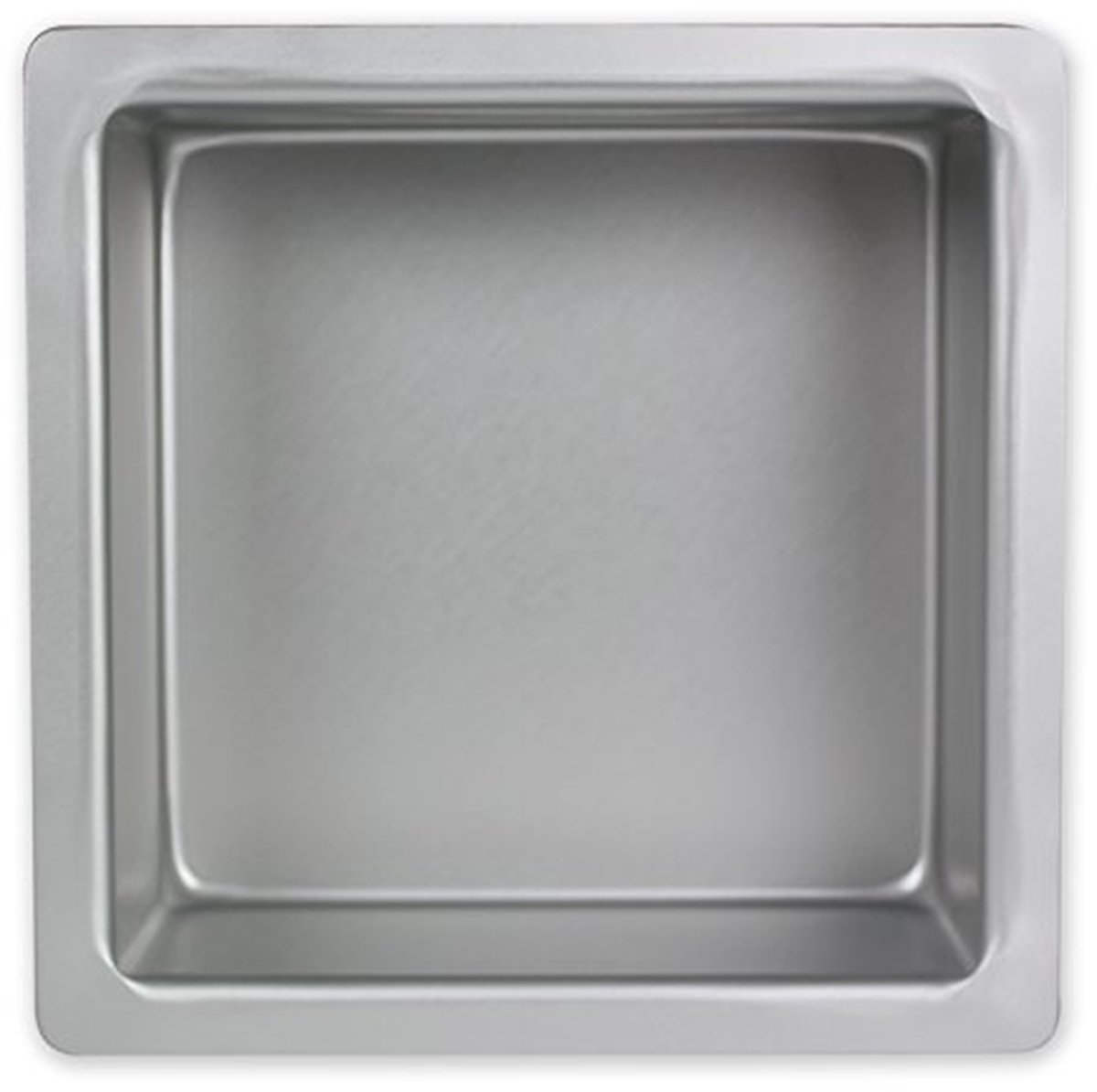 Vierkante Taartvorm - Bakvorm Aluminium - Taarten Bakken - Naadloze Constructie - 35.5 x 35.5 cm - Zilver