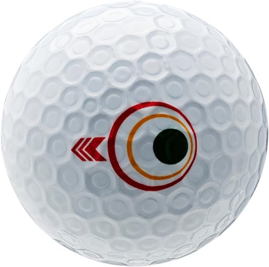 Golfballen - Golf Ballen - Afstand Slagen - Contact Force Dimple - Dozen - Wit — afbeelding 2