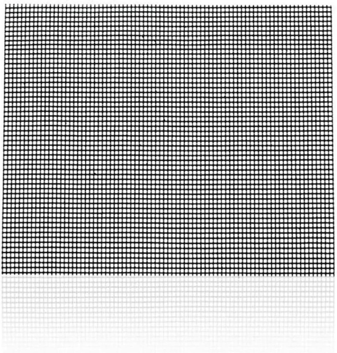 Grillmat BBQ Mat Buiten Koken Herbruikbaar Non-stick 30 x 40 cm Zwart