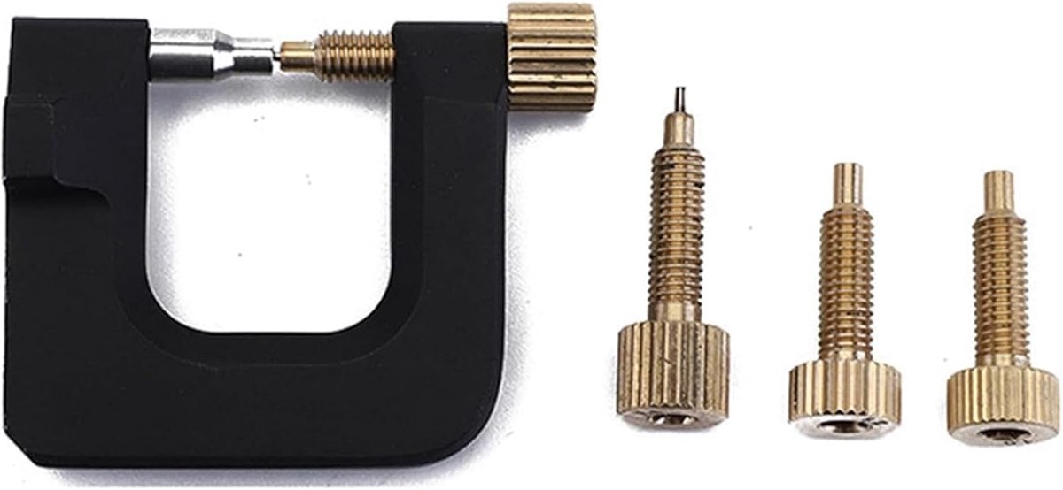 Schroef Extractor Set - Reparatieset Brillen - Kleine Reparaties - Alles-in-één Kit - 12 Boren - Zwart