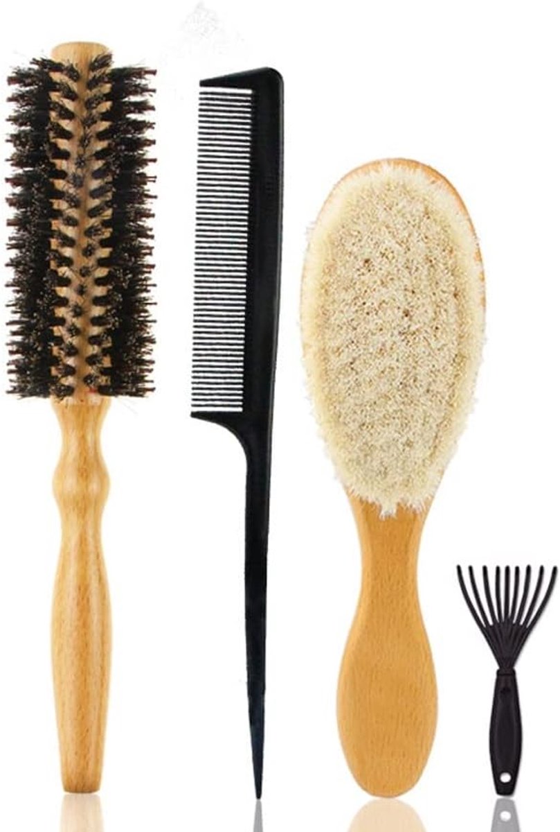 Haar Kam Set - Styling Kammen - Haar Styling - Vierdelige Set - Tot 23.5 cm - A