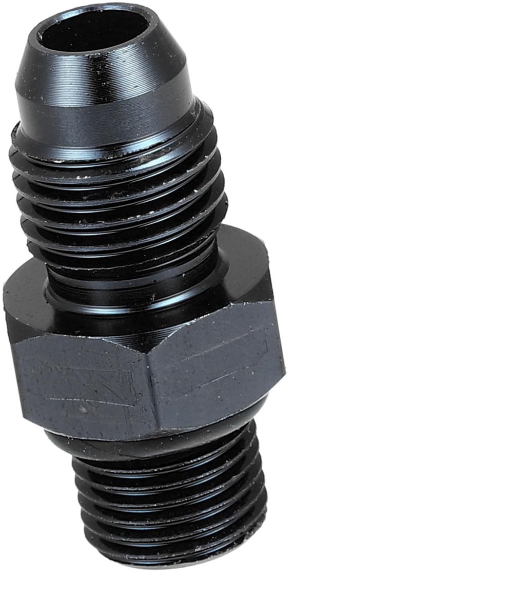 Dailygoods- Flare Union Koppelstuk - Mannelijk M10x1.0mm - Aluminiumlegering - Slijtvast/Corrosiebestendig - Waterdichte Verbinding - Universeel Inzetbaar - Adapter
