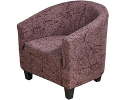 Fauteuilhoes - Stoelbeschermer - Meubels Vernieuwen - Form-Fit Stretch - 1-Zits - Maca