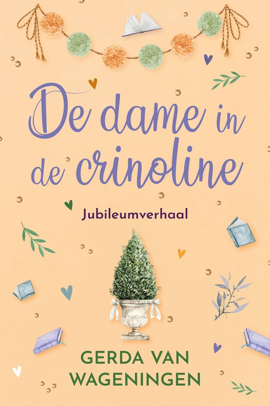 De dame in de crinoline - cover