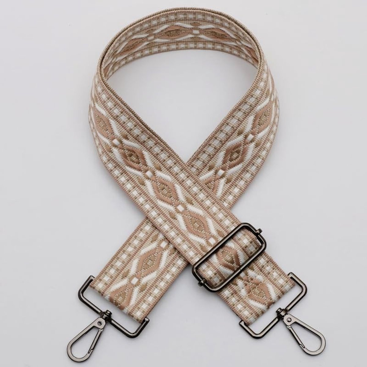 Dailygoods- Tasriem Verstelbaar 75-130 cm - Schouderriem - Vervangende Riem - Tassenriem - Dunne Riem - Duurzaam Nylon - Schouderband