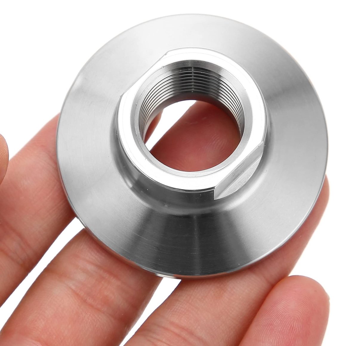 Dailygoods vrouwelijke adapter - Tri clamp 1.5 inch - Duurzaam roestvrij staal - 1/2 inch - Voor thuisbrouwen - 1,5 inch tot 1/2 inch