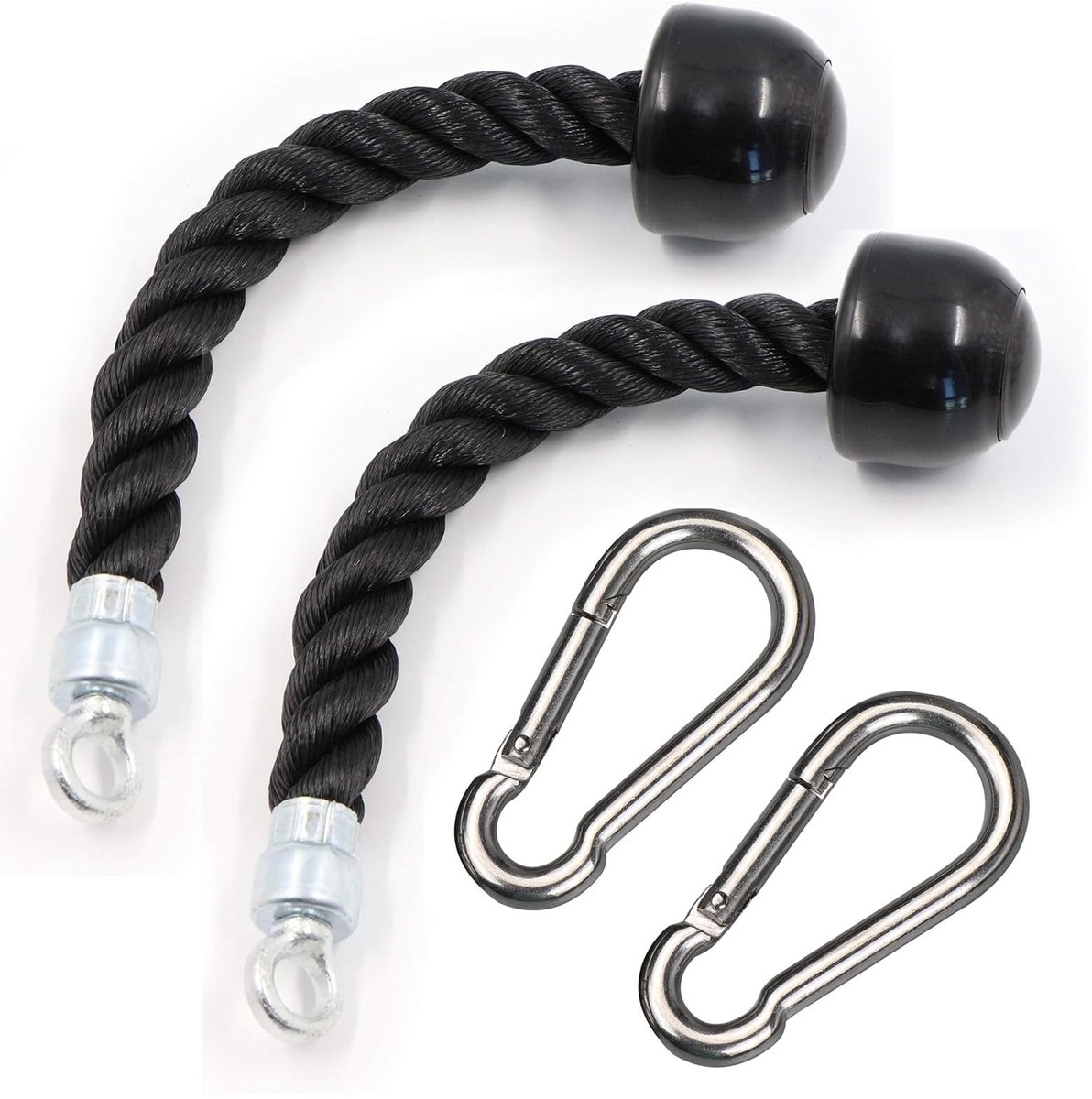 Dailygoods - Tricepstouw trainingstouw YouXiaor 2 stuks enkele kabel voor tricepstouw tricepstouw met één hand voor armtrainer voor fitness in multi-studio training