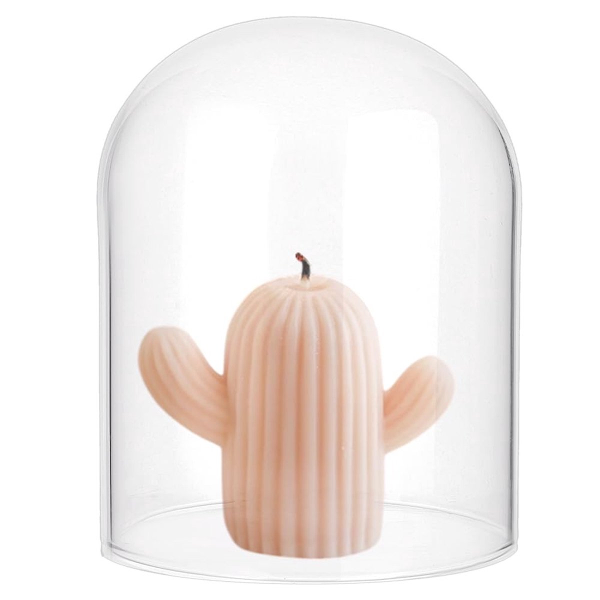 Dailygoods- Glazen Cloche - Display Koepel - Vintage Stijl - Sieraden/Horloge - Kristalhelder - Afmetingen 17x10cm - Displaykoepel