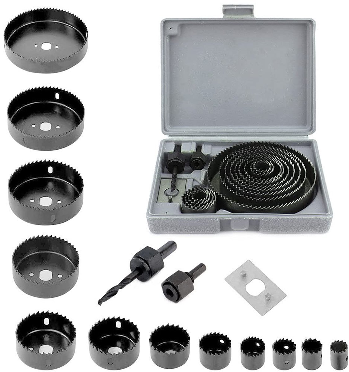 Dailygoody - Gatensnijset - Hardmetalen Boorgatzaagset - Duurzaam