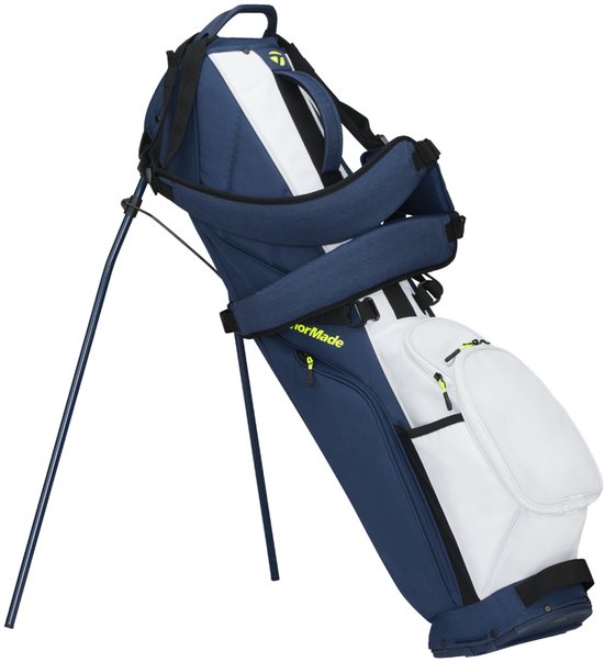 TaylorMade Flextech Carry Standbag 2026 - Blauw Wit Geel van Merkloos — afbeelding 4