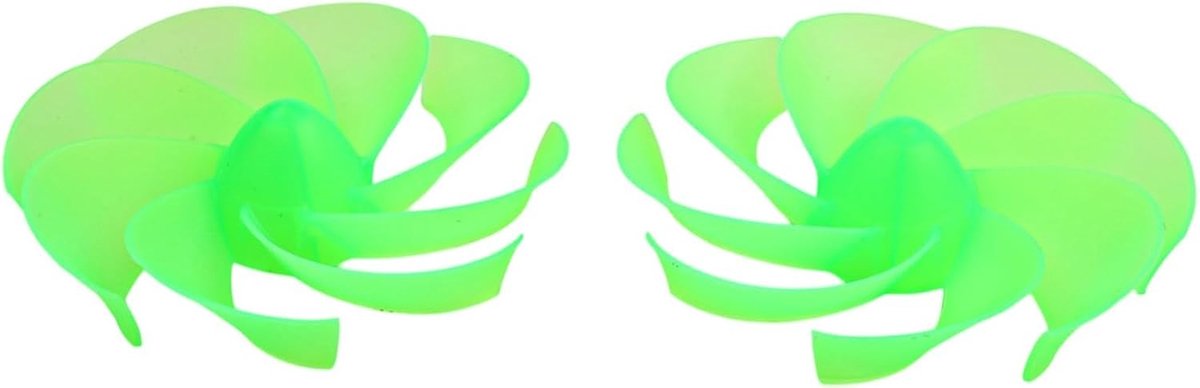 Windturbinebladen - Ventilator Propeller - Energie Opwekken - 8 Bladen Ontwerp - 12 cm - Groen