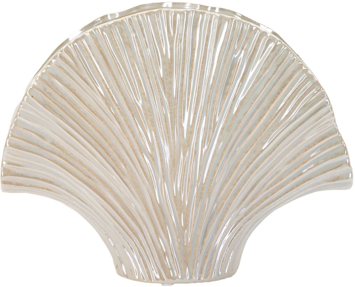 Mauro Ferretti Vaas Perly Pot Cm 35,5 11,5 27 Pearl kleur