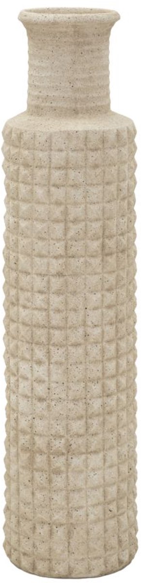Mauro Ferretti Vaas Sand Outdoor Vase Ø 24,5×97 cm Beige